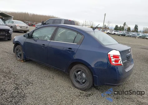 2007 Nissan Sentra 2.0 из США, поврежденный, VIN 3N1AB61E77L645613